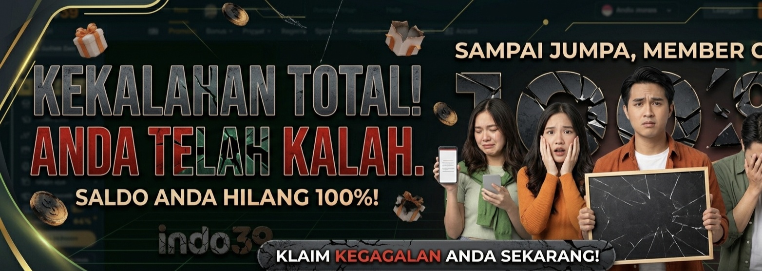 Promo BONUS KEKALAHAN 100%